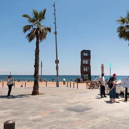 Charming Seaside In Barceloneta, Renovated With Stunning Sea Views 아파트 바르셀로나